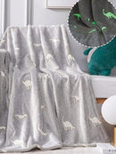 Manta Cobertor Mágico Que Brilha No Escuro (Tamanho 2m Por 1,8m)